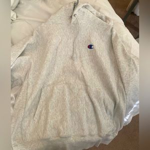 Champion hoodie.